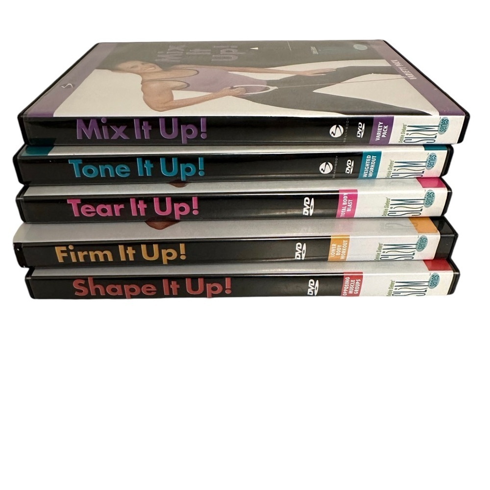 Beachbody Debbie Siebers Slim Series 5 DVD Set Mix, Tear, Shape, Tone, Firm - Picture 4 of 5